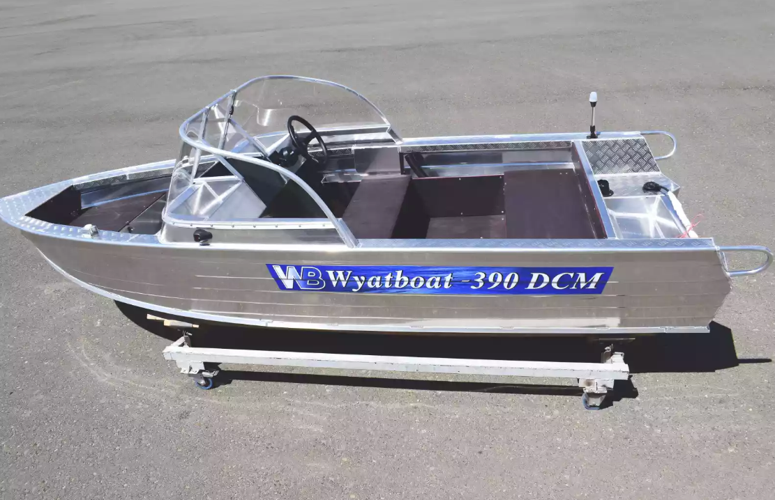 Алюминиевая лодка Wyatboat-390 DCM в Новокуйбышевске
