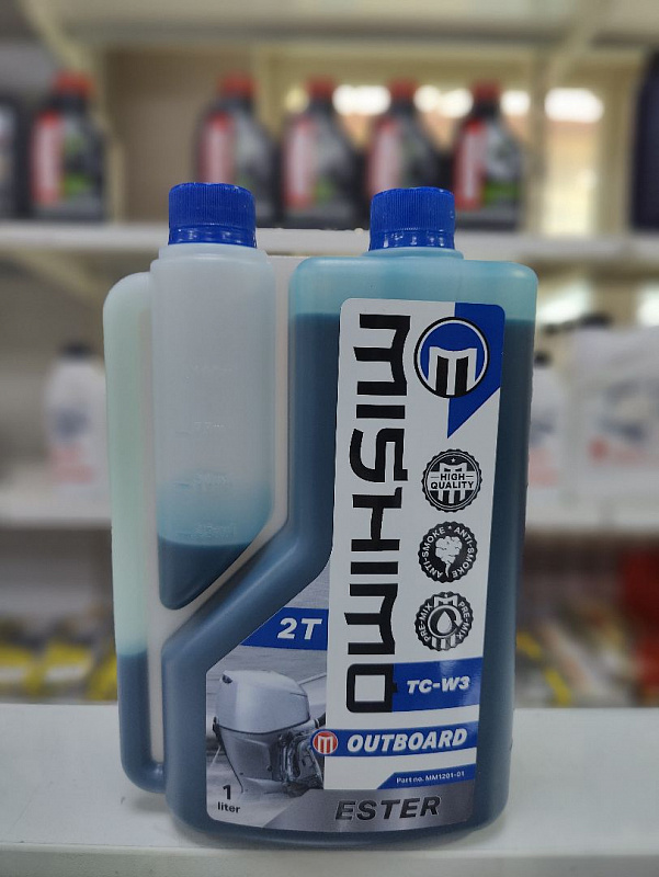 Масло MISHIMO 2T OUTBOARD (ESTER) полусинтетика 1 л в Новокуйбышевске