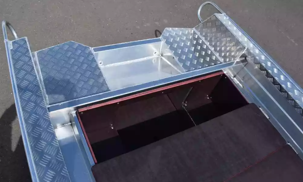 Алюминиевая лодка Wyatboat-390Р Fish в Новокуйбышевске