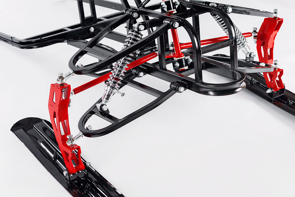 Лыжный модуль IKUDZO с подогревом ручек металлические лыжи в Новокуйбышевске