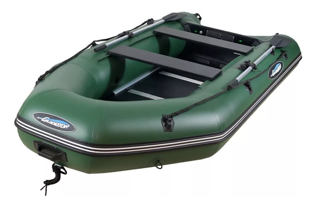 МОТОРНО-ГРЕБНАЯ ЛОДКА ПВХ GLADIATOR A 280 ТК С ФАНЕРНЫМ ДНОМ в Новокуйбышевске