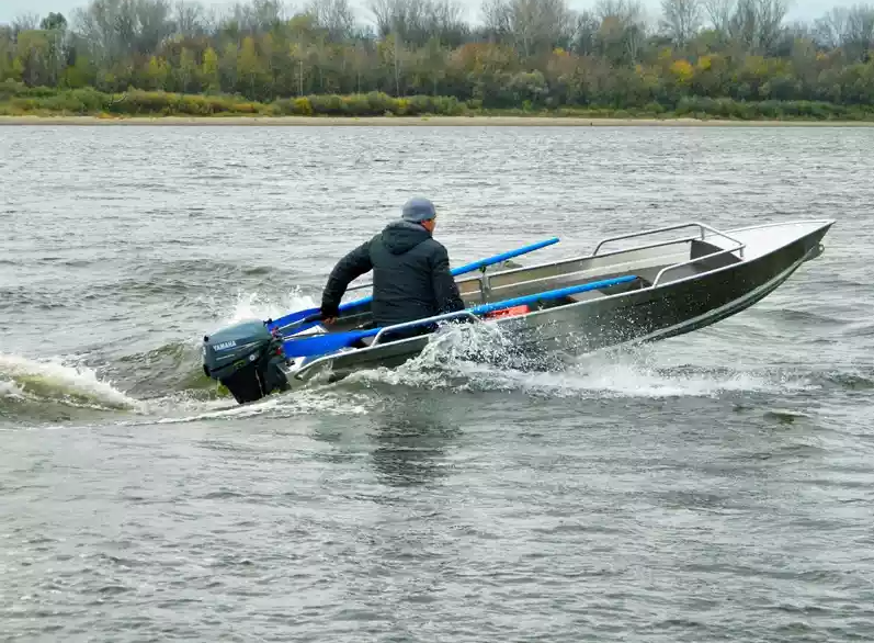 Алюминиевая лодка Wyatboat-390 M в Новокуйбышевске
