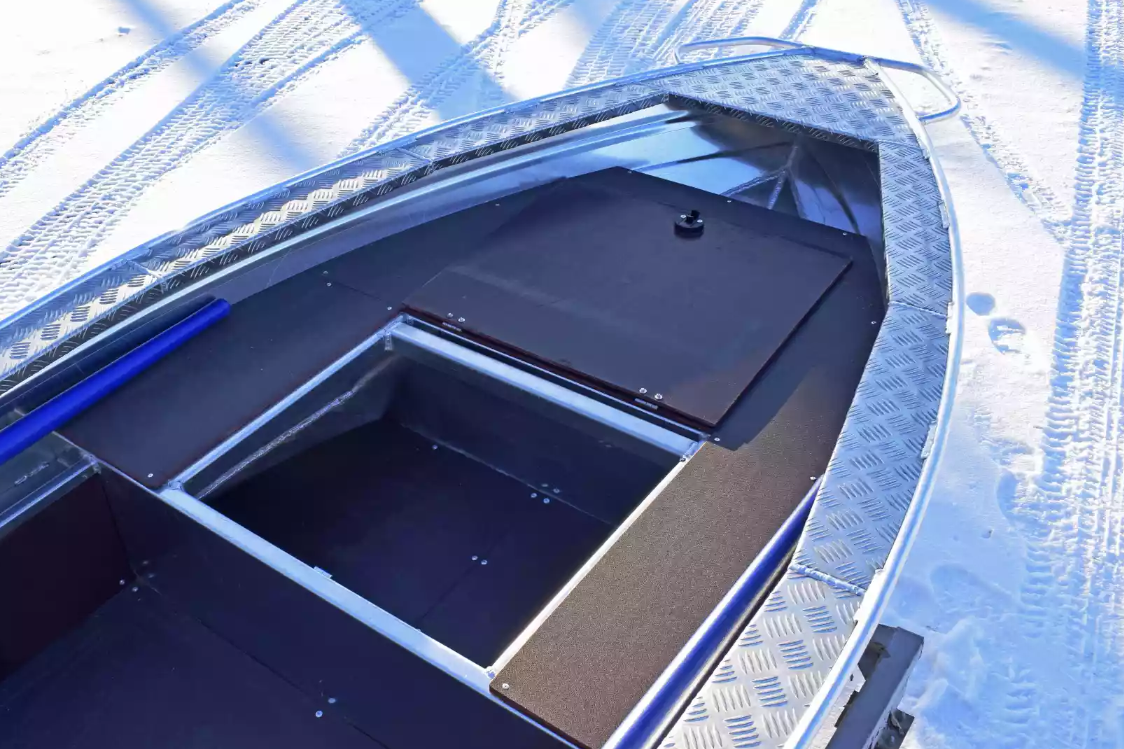 Алюминиевая лодка Wyatboat-370 Р FISH в Новокуйбышевске