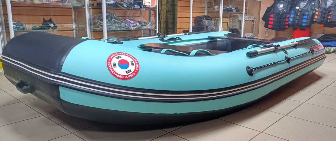 КОМПЛЕКТ ЛОДКА MISHIMO LITE 335 + МОТОР 9,8 Л.С. в Новокуйбышевске