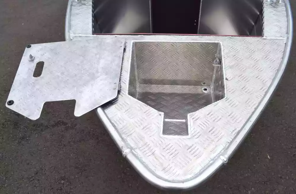 Алюминиевая лодка Wyatboat-390 DCM Увеличенный борт в Новокуйбышевске