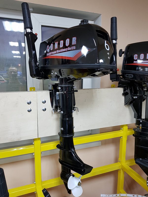 Лодочный мотор Condor F6HS с баком 12 л. в Новокуйбышевске