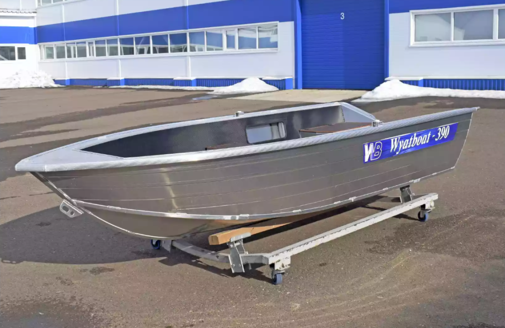 Алюминиевая лодка Wyatboat-390 Р NEW в Новокуйбышевске