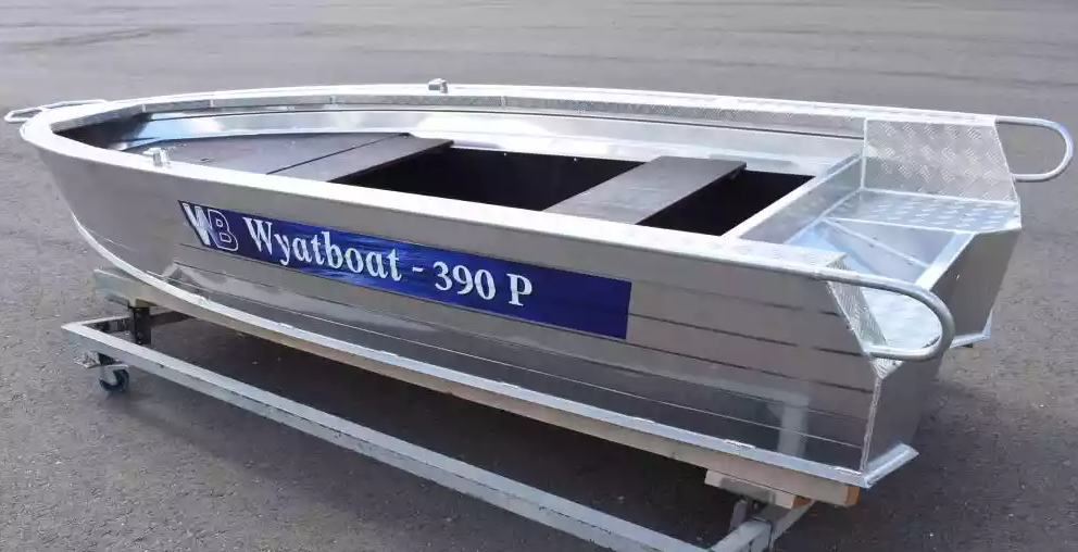 Алюминиевая лодка Wyatboat-390Р Fish в Новокуйбышевске