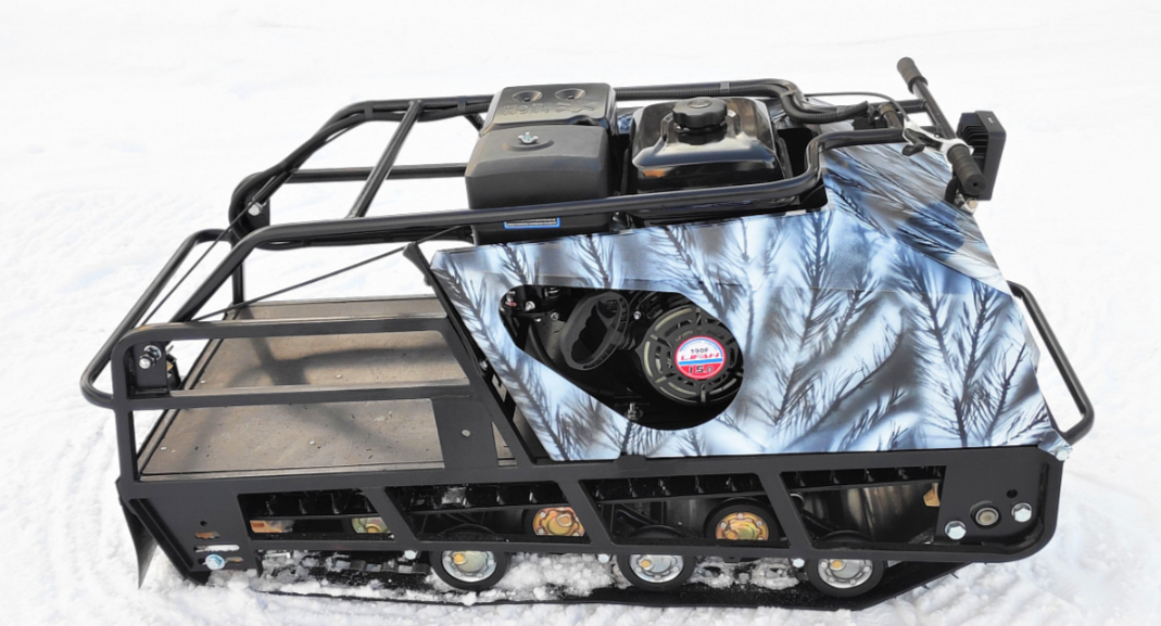 Мотобуксировщик Irondog (Железная собака) M500 15 Камуфляж Охотник в Новокуйбышевске