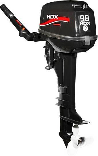 Лодочный мотор 2-х тактный HDX R series T 9,8 BMS в Новокуйбышевске