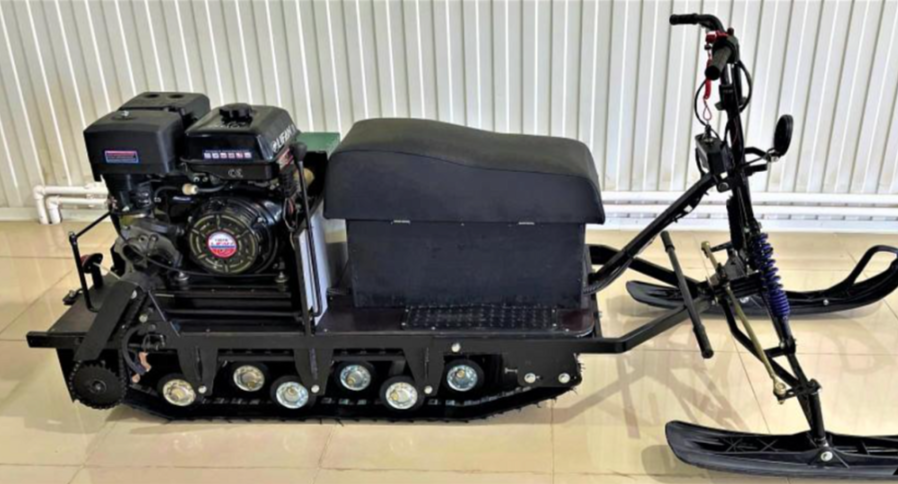 Мотобуксировщик ЕНОТ 4М в Новокуйбышевске