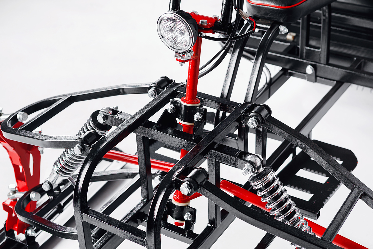 Лыжный модуль IKUDZO с подогревом ручек металлические лыжи в Новокуйбышевске