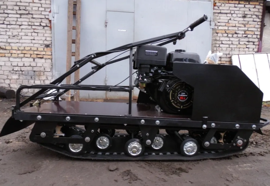 Мотобуксировщик AhtaR Зима 9 л/с с вариатором в Новокуйбышевске