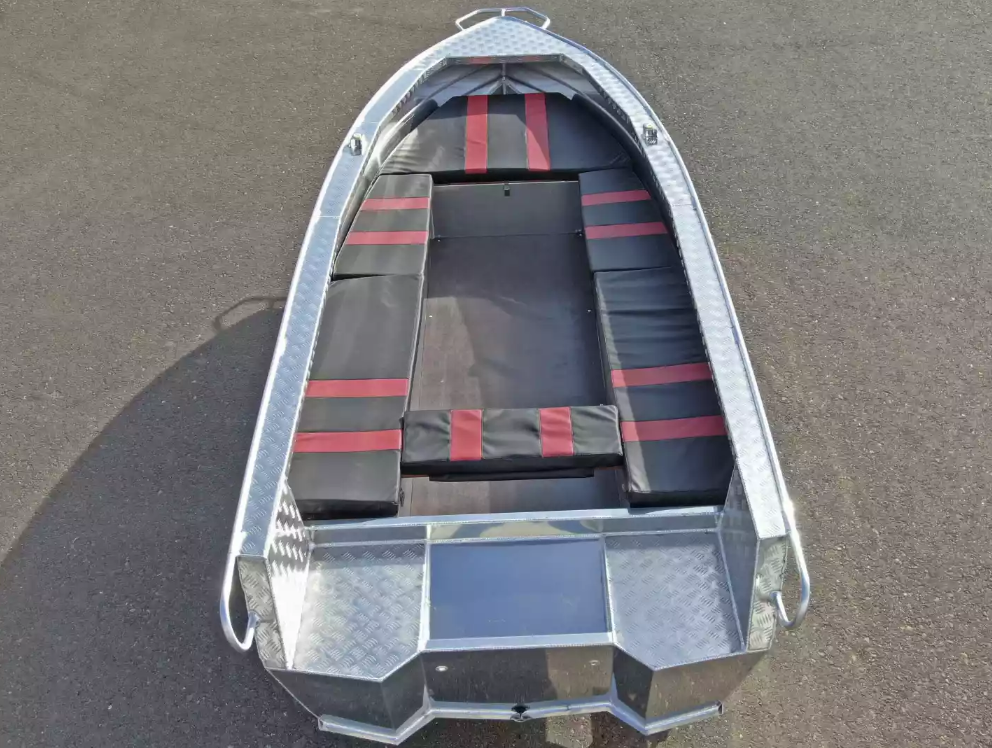 Алюминиевая лодка Wyatboat-390РМ увеличенный борт в Новокуйбышевске