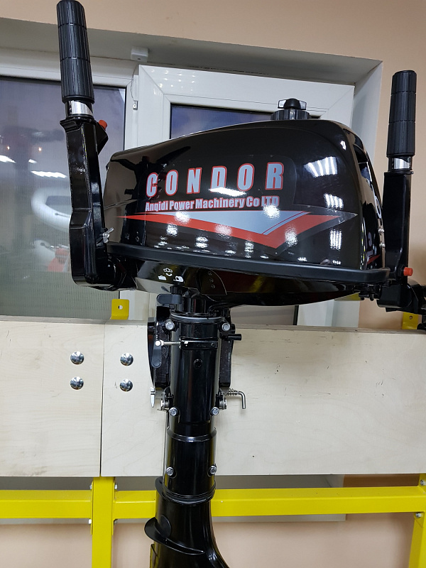 Лодочный мотор Condor T5HS без бака 12 л. в Новокуйбышевске