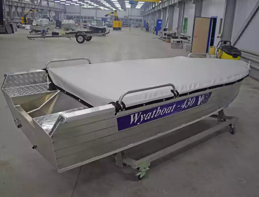 Алюминиевая лодка  Wyatboat-430 Р в Новокуйбышевске