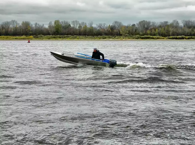 Алюминиевая лодка Wyatboat-390 M в Новокуйбышевске