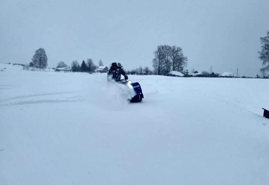 Мотобуксировщик Альбатрос-XLV 15 тележки, 1450 мм в Новокуйбышевске