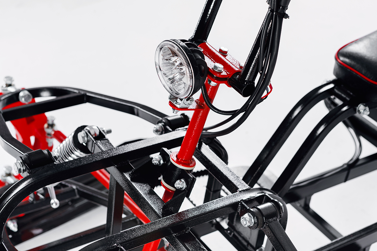 Лыжный модуль IKUDZO с подогревом ручек металлические лыжи в Новокуйбышевске