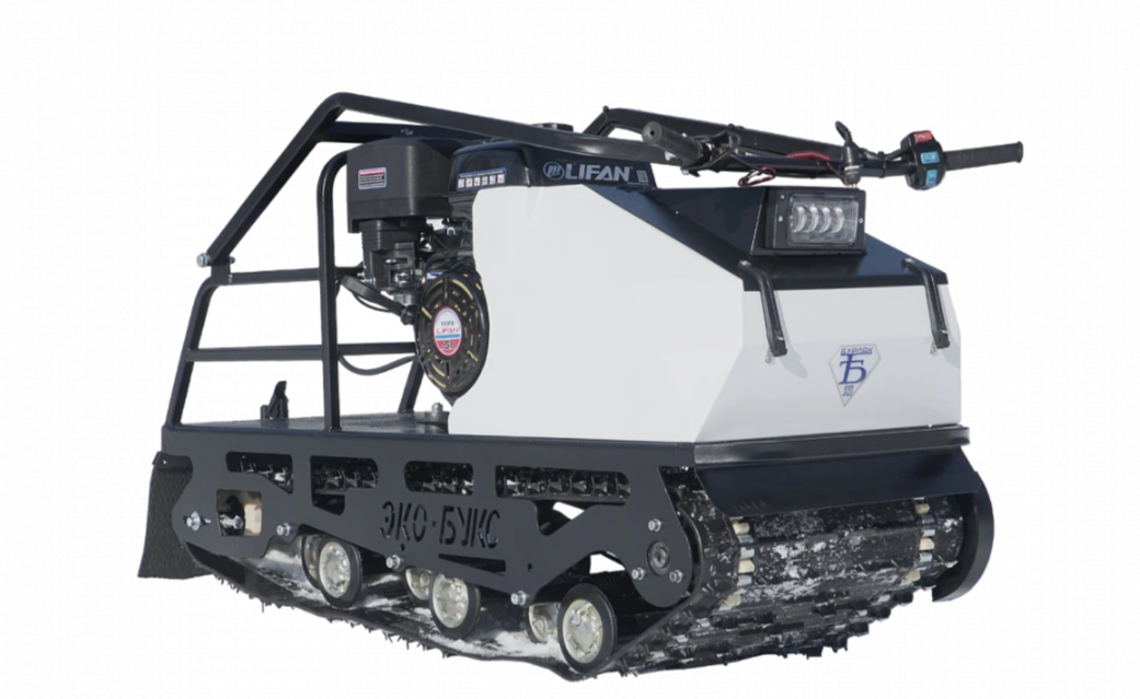 Мотобуксировщик ЭКО-букс V.2 15 л.с. (катковая подвеска, передний привод, длина 1450 мм) в Новокуйбышевске