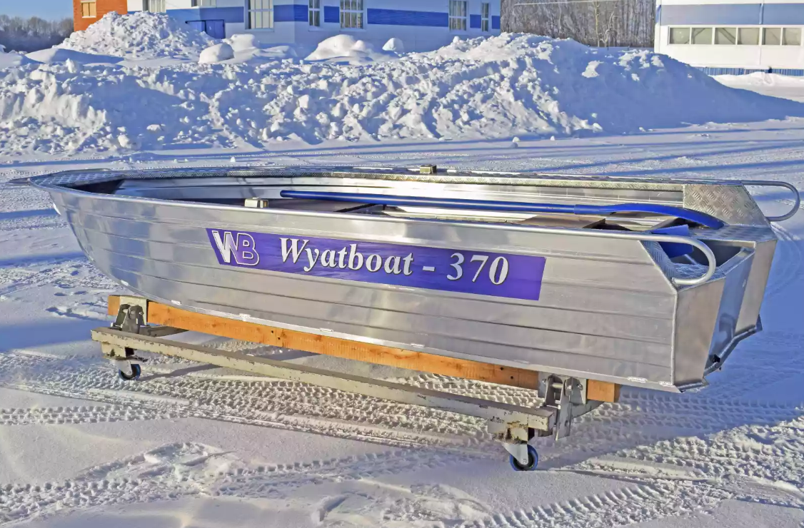 Алюминиевая лодка Wyatboat-370 Р FISH в Новокуйбышевске