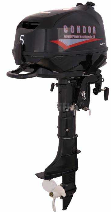 Лодочный мотор Condor F5HS без бака 12 л. в Новокуйбышевске