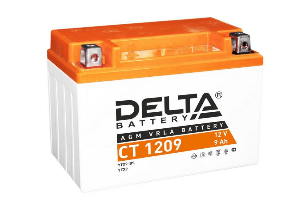Аккумулятор Delta CT 1209 (12V / 9Ah) в Новокуйбышевске