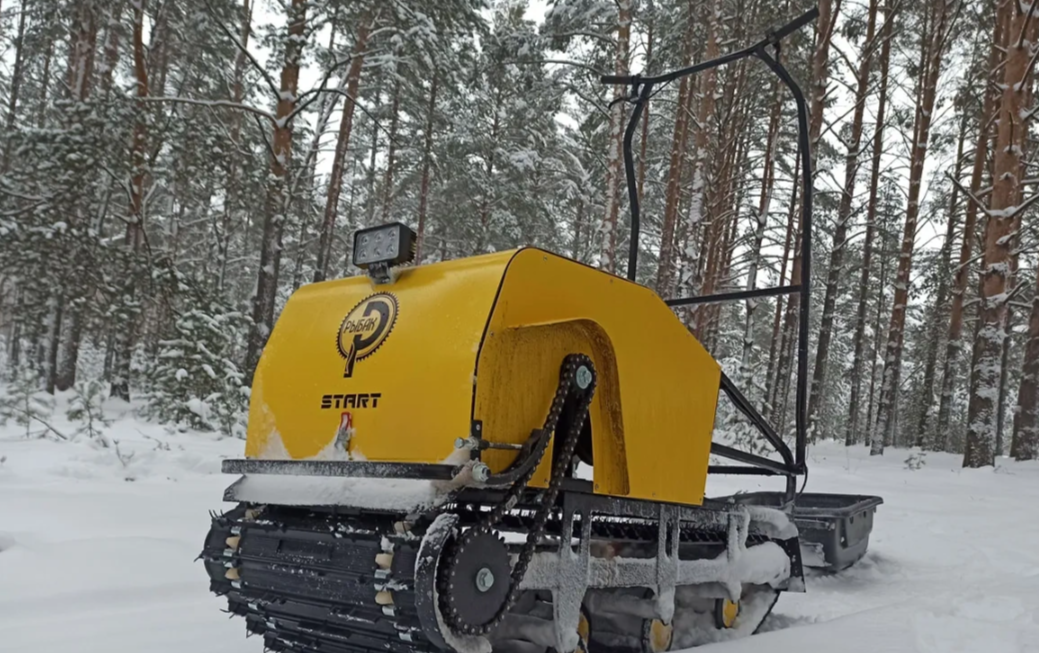 Мотобуксировщик РЫБАК СТАРТ Lifan 15 л.с. (металлический капот) в Новокуйбышевске