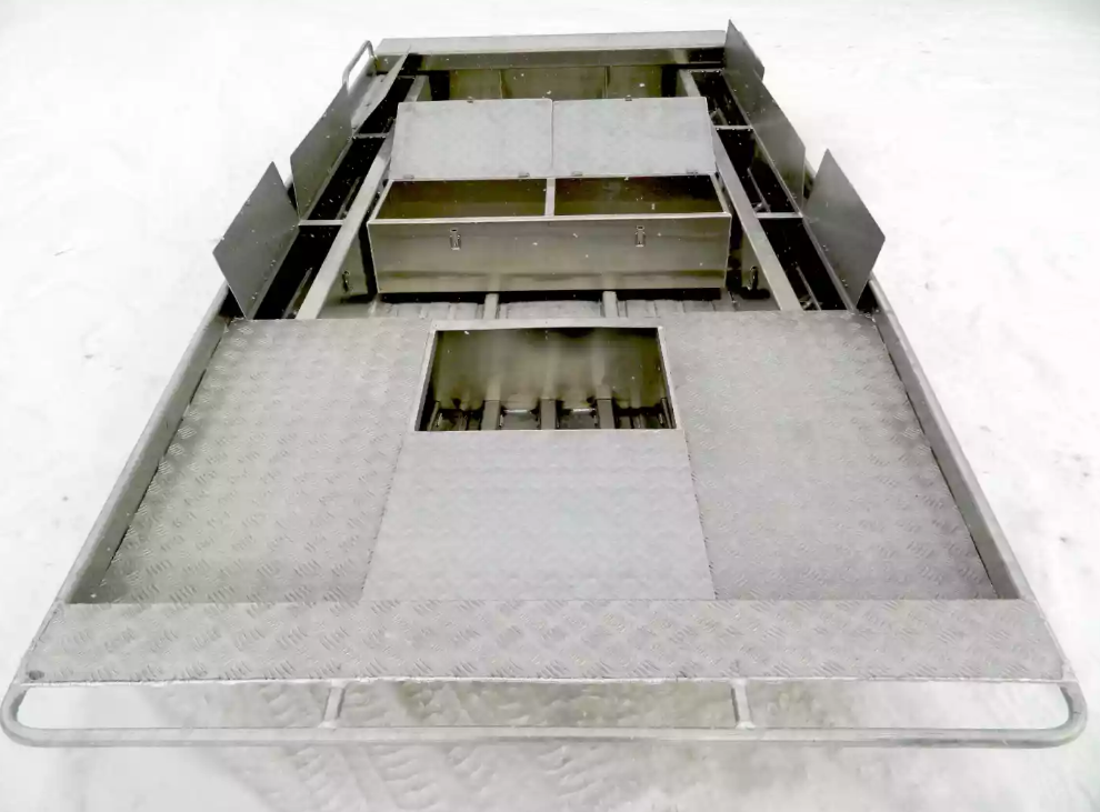 Алюминиевая лодка Wyatboat-390 Jonboat в Новокуйбышевске