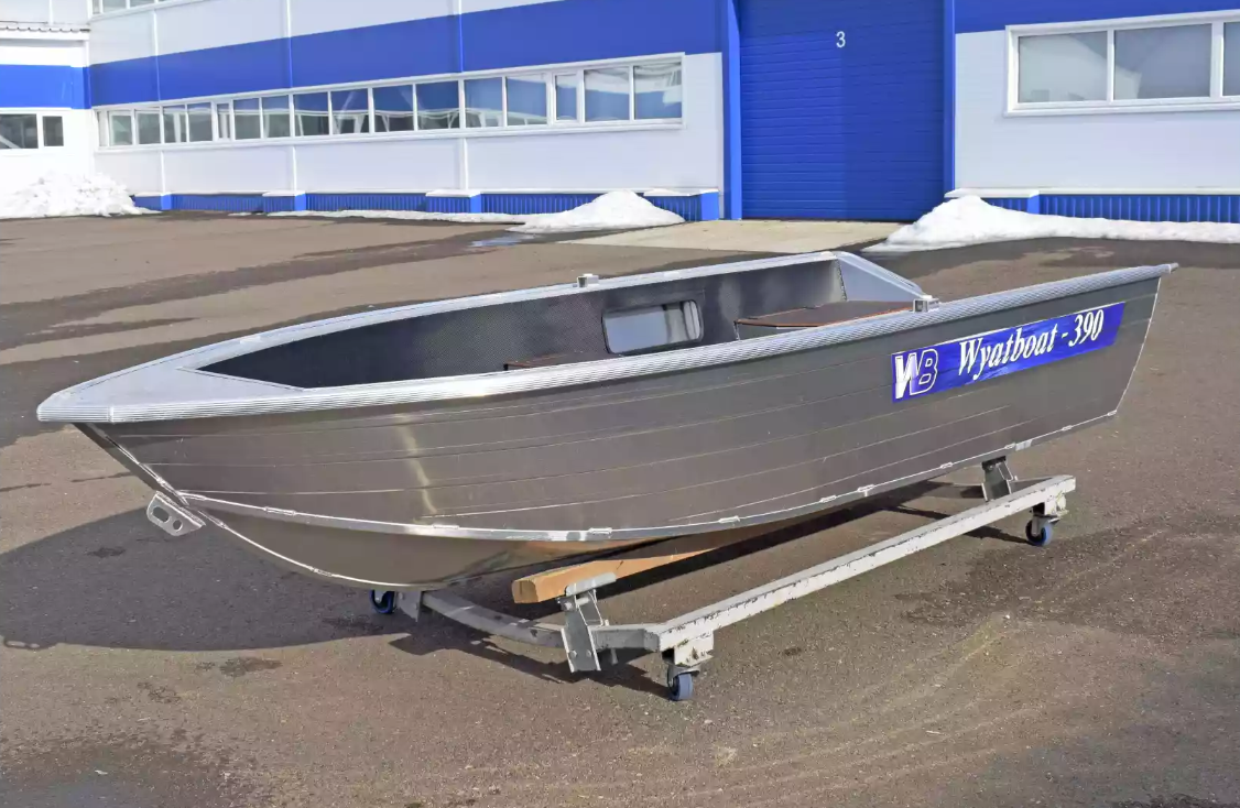 Алюминиевая лодка Wyatboat-390 Р NEW в Новокуйбышевске