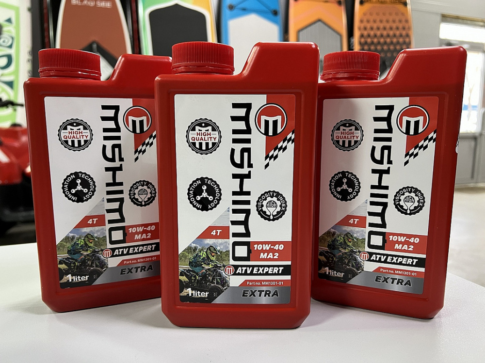 Масло MISHIMO 4T ATV EXPERT (EXTRA) 10w40 1 л в Новокуйбышевске