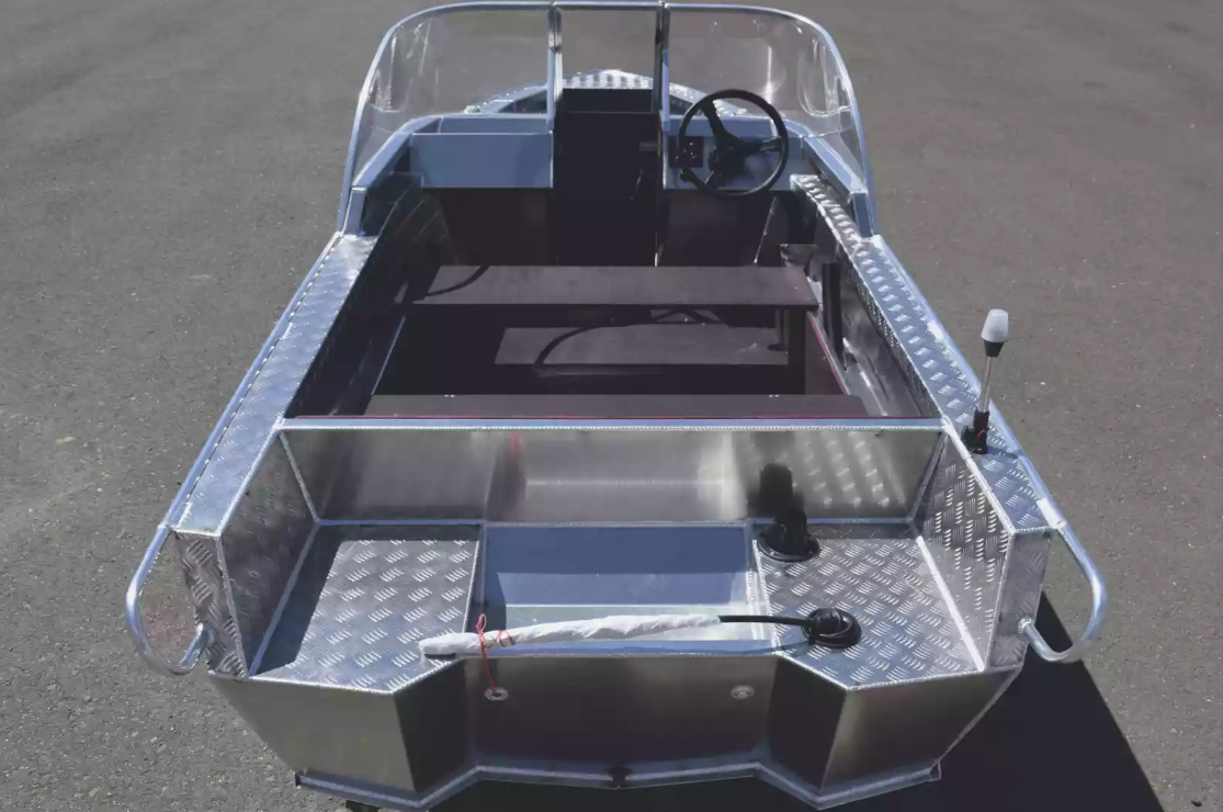Алюминиевая лодка Wyatboat-390 DCM в Новокуйбышевске