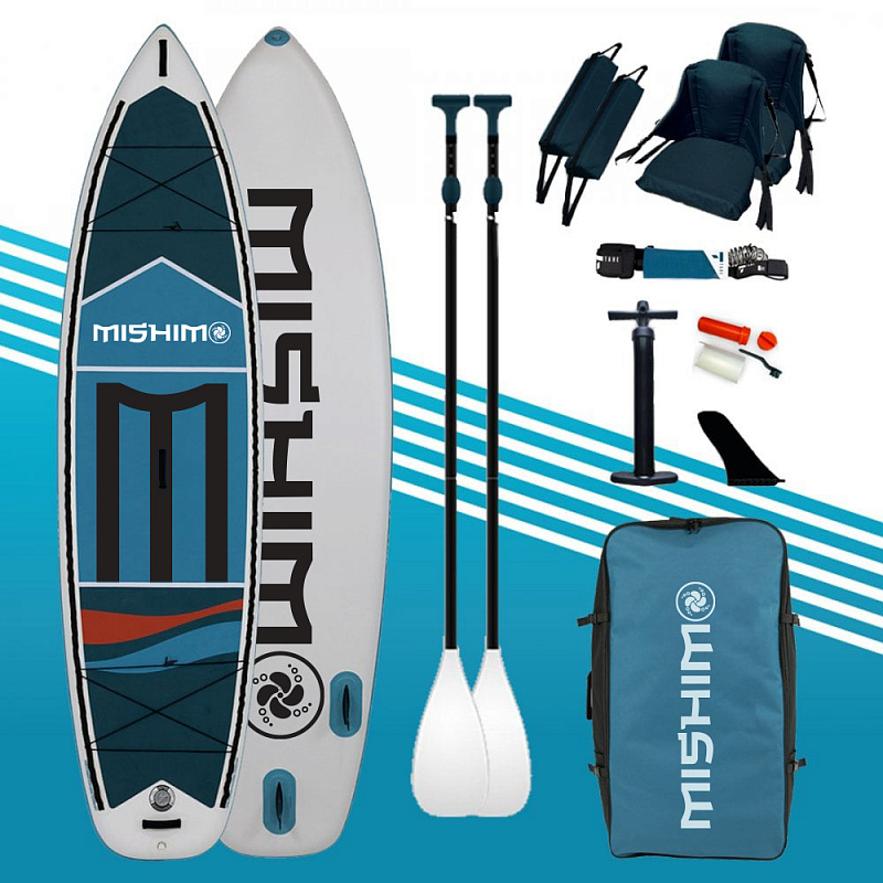 SUP (САП) Доска MISHIMO BIG-SPORT 12.6 в Новокуйбышевске