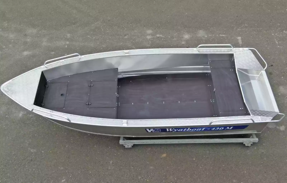 Алюминиевая лодка  Wyatboat-430М FISH в Новокуйбышевске