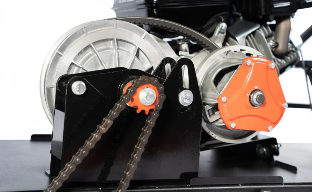 Мотобуксировщик БУРЛАК-M2 LFS 13 л.с. (передний привод, склизы) в Новокуйбышевске