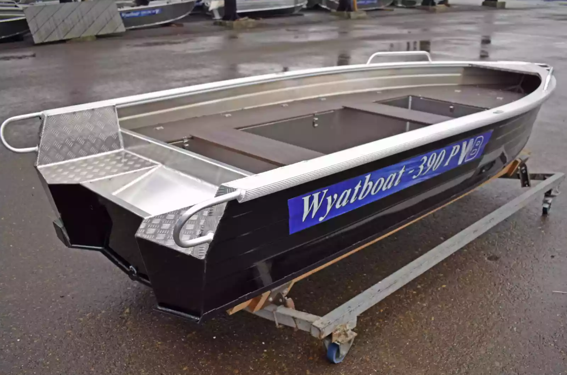 Алюминиевая лодка Wyatboat-390РМ в Новокуйбышевске