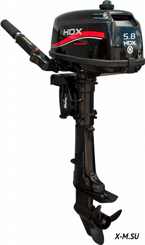 Лодочный мотор 2-х тактный HDX R series T 5,8 BMS в Новокуйбышевске