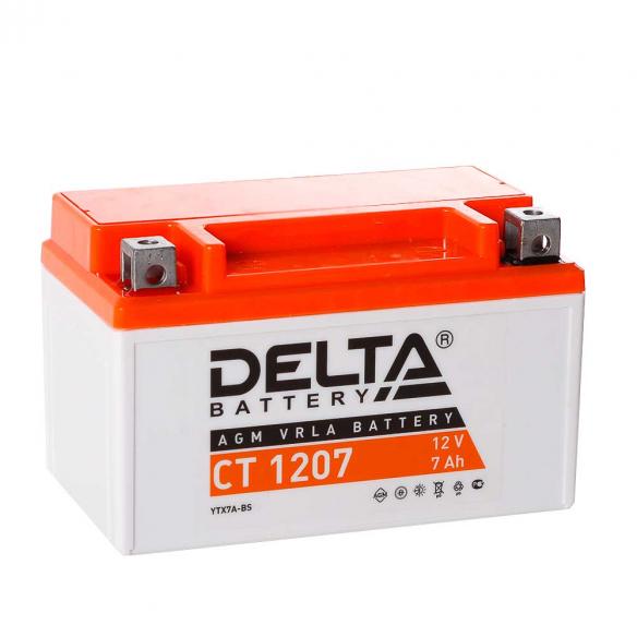 Аккумулятор Delta CT 1207 (12V / 7Ah) в Новокуйбышевске