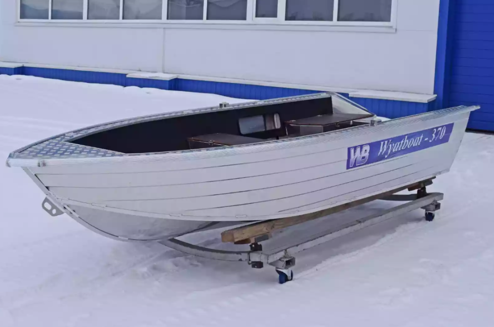 Алюминиевая лодка Wyatboat-370 в Новокуйбышевске