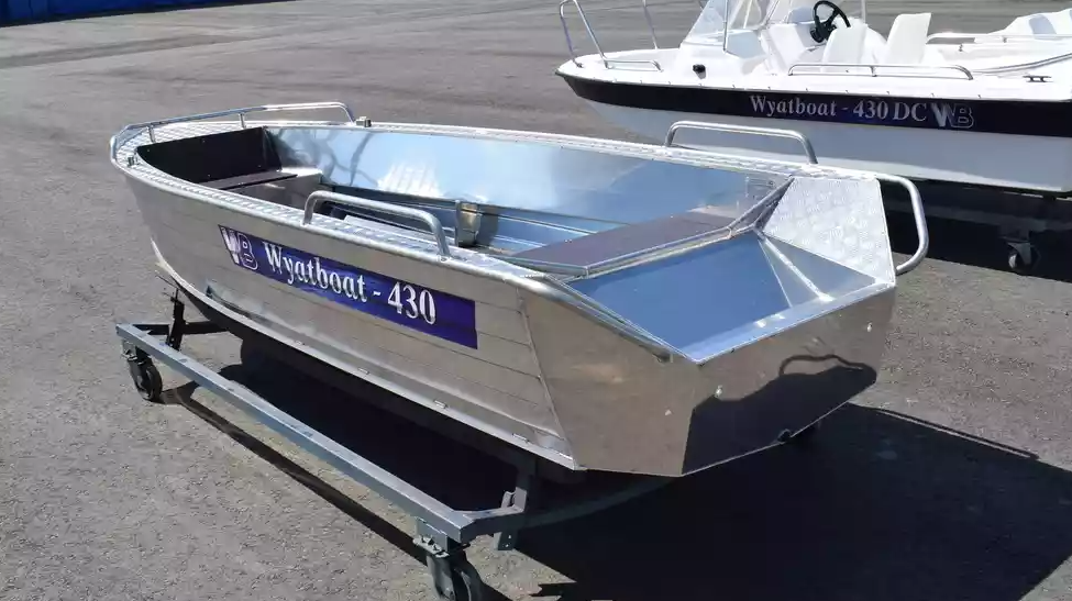Алюминиевая лодка  Wyatboat-430М в Новокуйбышевске