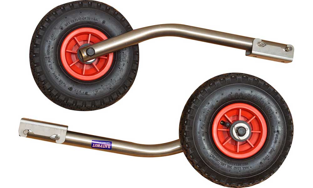 Транцевые колеса модульные удлиненные из нержавеющей стали в Новокуйбышевске