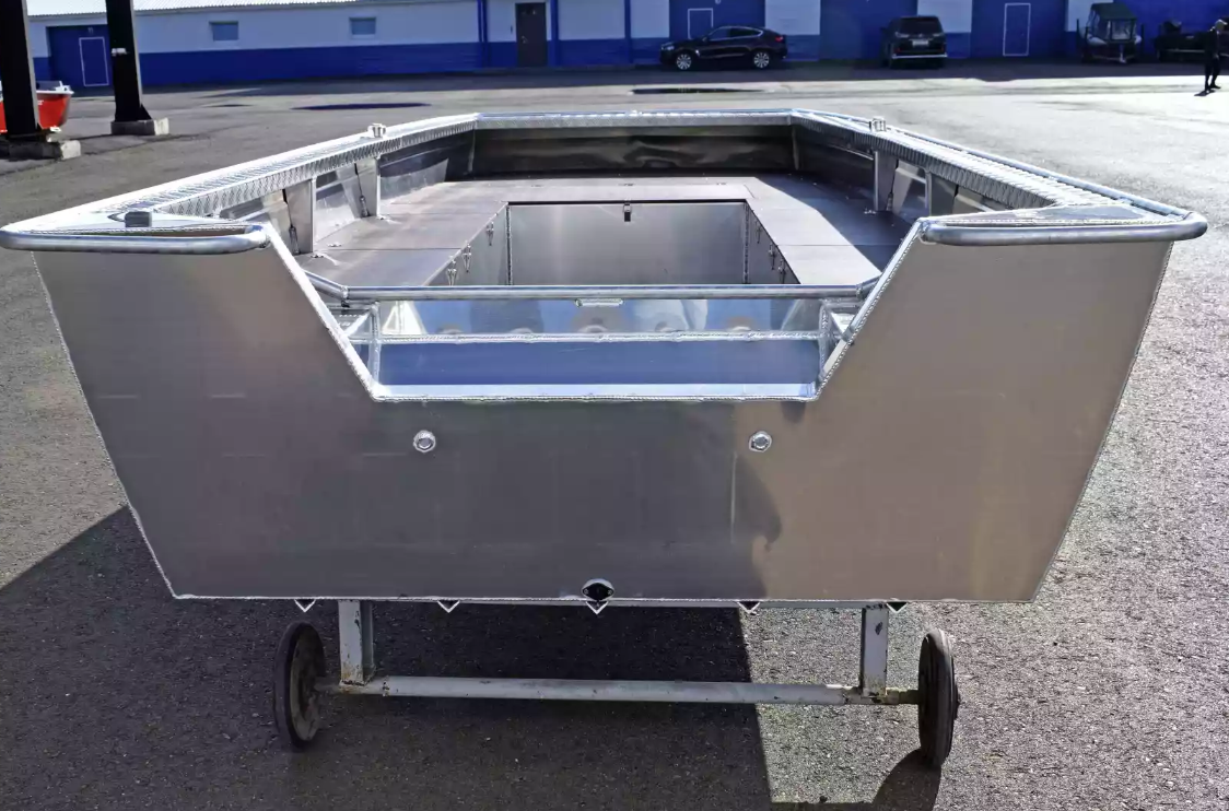 Алюминиевая лодка Wyatboat-490 Jonboat в Новокуйбышевске