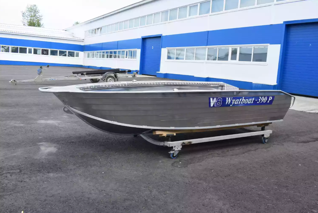 Алюминиевая лодка Wyatboat-390Р Увеличенный борт в Новокуйбышевске