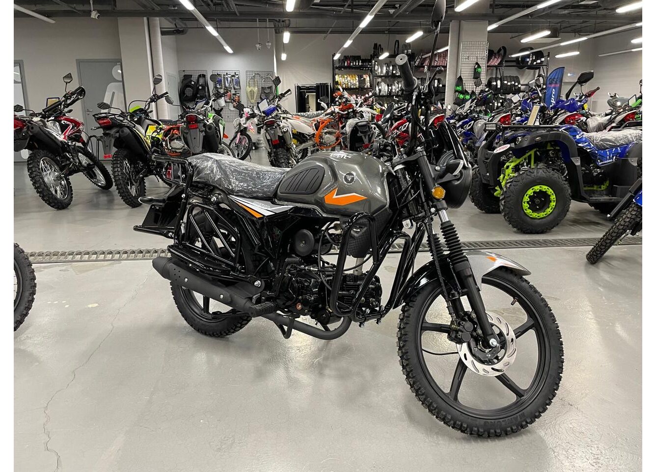 Мопед VMC NOVA 49сс (125сс) Led Full, дисковый тормоз, RKB RATO с баланс. валом, сигнализация в Новокуйбышевске