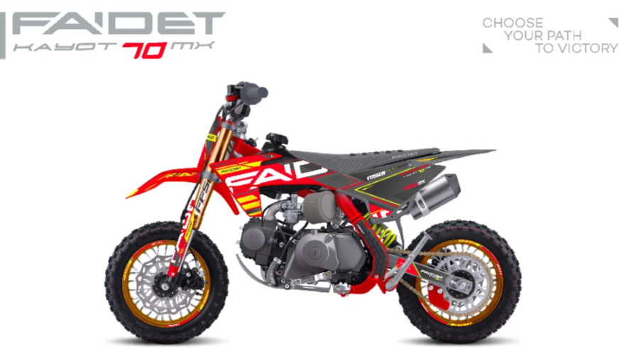Питбайк FAIDET KAYOT 70 12/10 в Новокуйбышевске