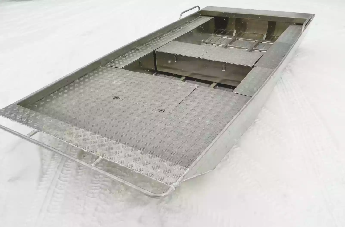 Алюминиевая лодка Wyatboat-390 Jonboat в Новокуйбышевске