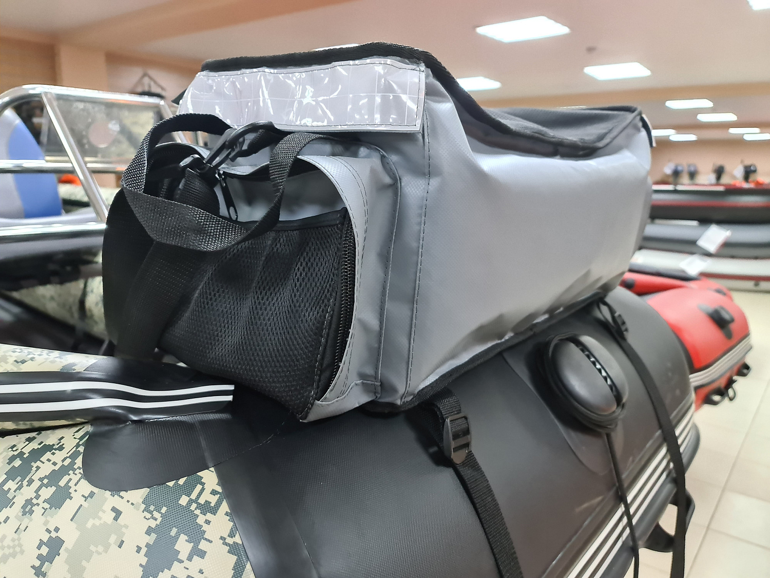 СУМКА ЛЮКС НА БАЛЛОН ДЛЯ ЛОДОК ПВХ 50Х25Х25 СМ в Новокуйбышевске