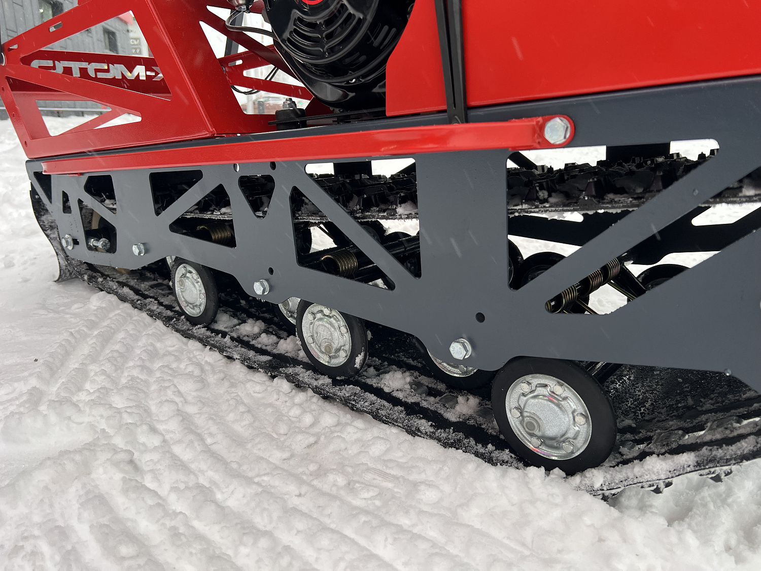 Мотобуксировщик EX-MOTO SNOWDOG S500 15л.с в Новокуйбышевске