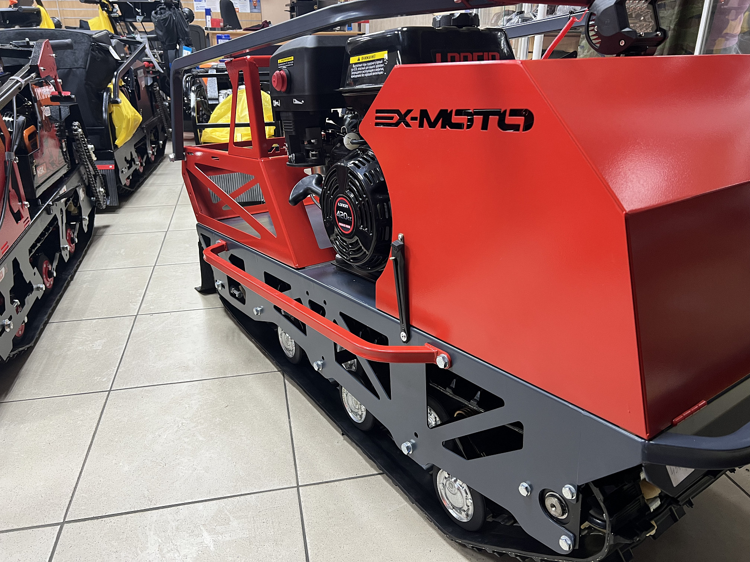 Мотобуксировщик EX-MOTO SNOWDOG S500 15л.с в Новокуйбышевске