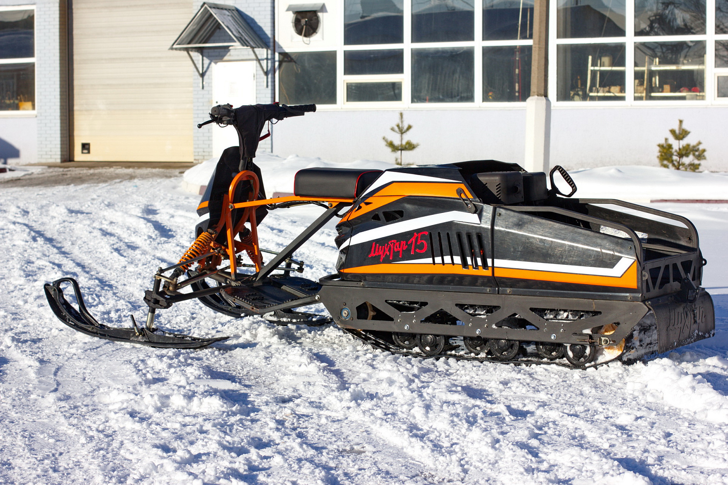 Мотобуксировщик IRBIS Мухтар 15 с лыжным модулем в комплекте в Новокуйбышевске